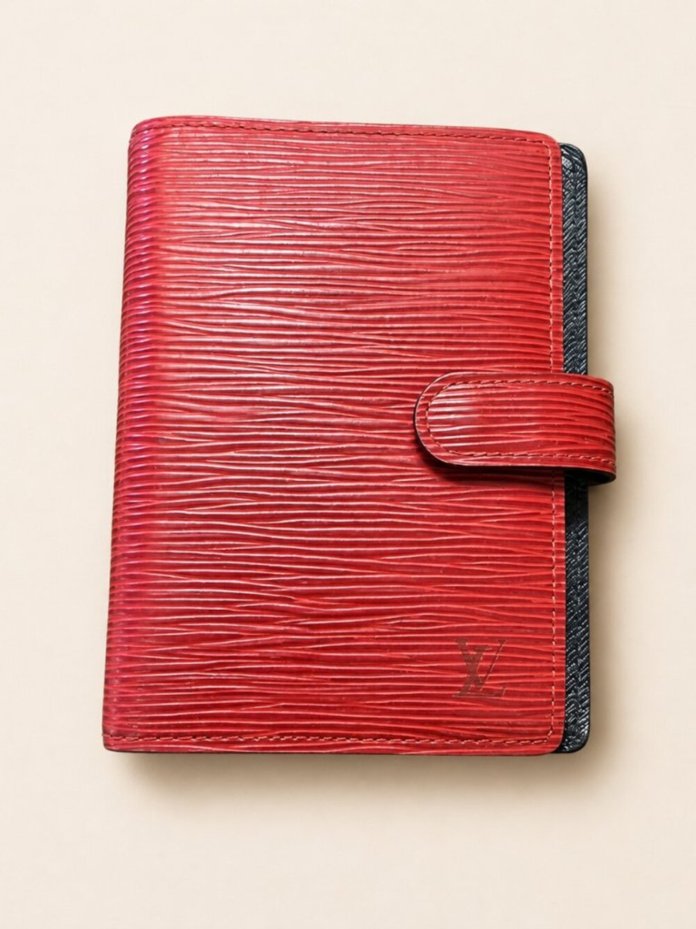 Louis Vuitton Agenda PM Red Epi Leather Planner